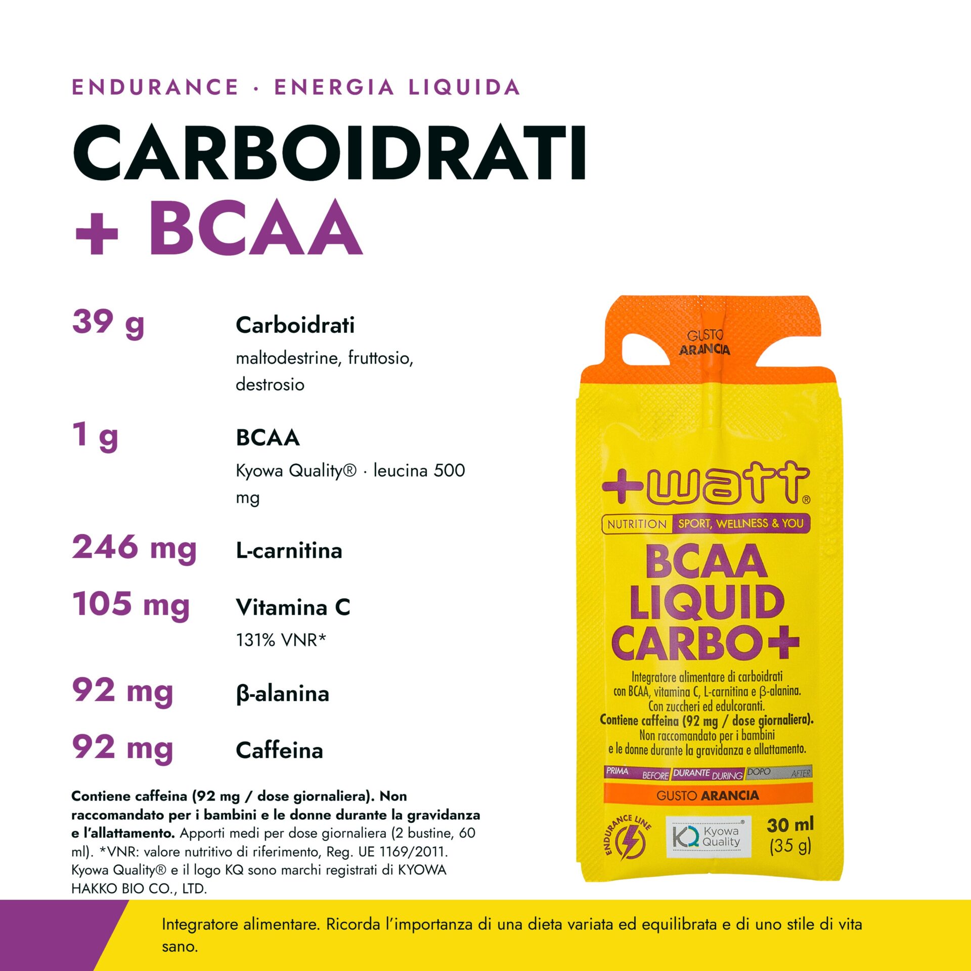 BCAA Liquid Carbo+ - Image 2