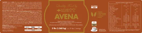 Etichetta Avena Quality Food