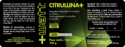 Etichetta Citrullina+
