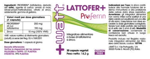 Etichetta Lattofer+