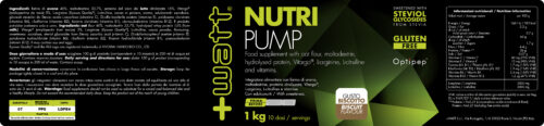 Etichetta Nutri Pump