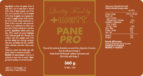 Etichetta Pane Pro