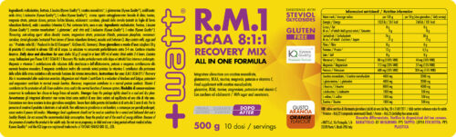 Etichetta R.M.1 BCAA 8:1:1 Recovery Mix