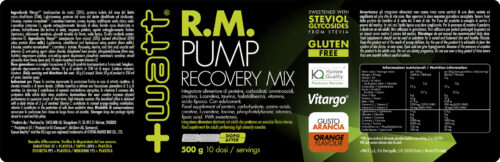 Etichetta R.M. Pump Recovery Mix