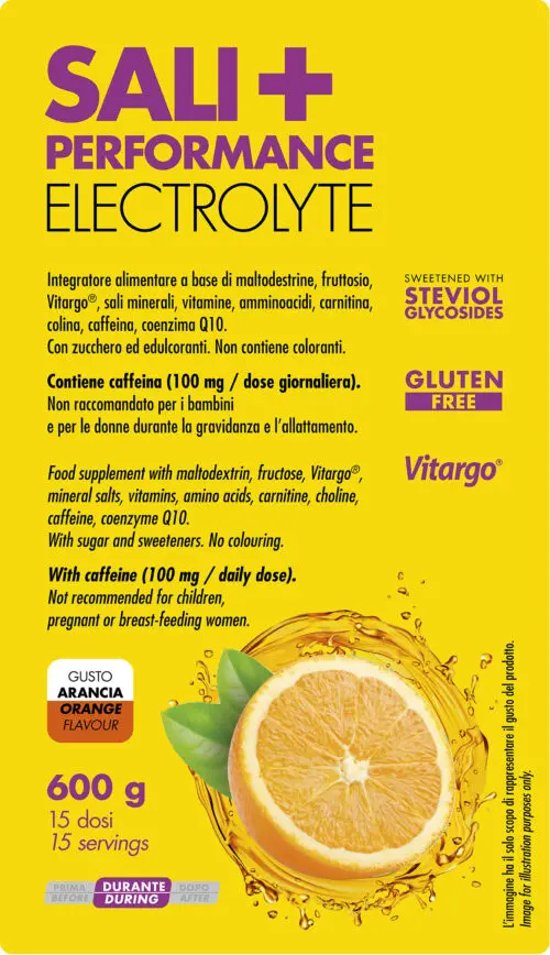 Etichetta Sali+ Performance Electrolyte