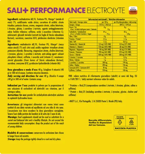 Etichetta Sali+ Performance Electrolyte - 1