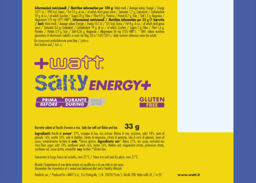 Etichetta Salty Energy+