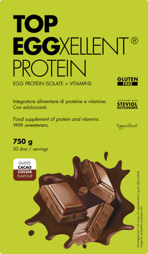 Etichetta Top Eggxellent Protein